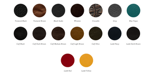 Premium Leather Cover Selection