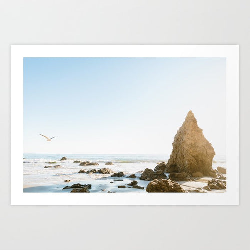 El Matador Beach Art Print
